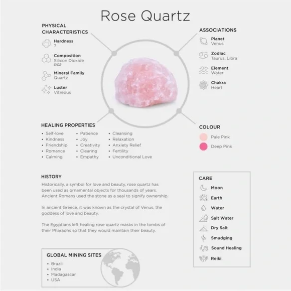 Rose Quartz Pendant Handmade Copper Wire Wrapped Necklace - Picture 5 of 7